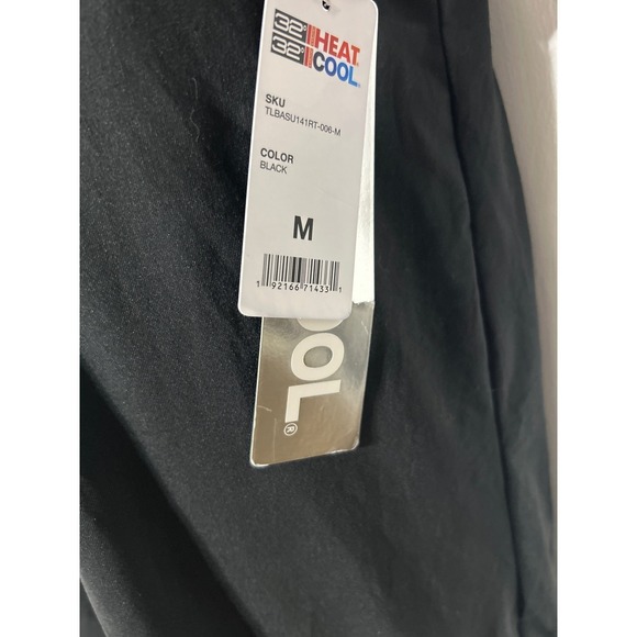 32 Degrees Cool Black Tank Top Women's Medium Sleeveless Activewear Built in Bra - Picture 4 of 8